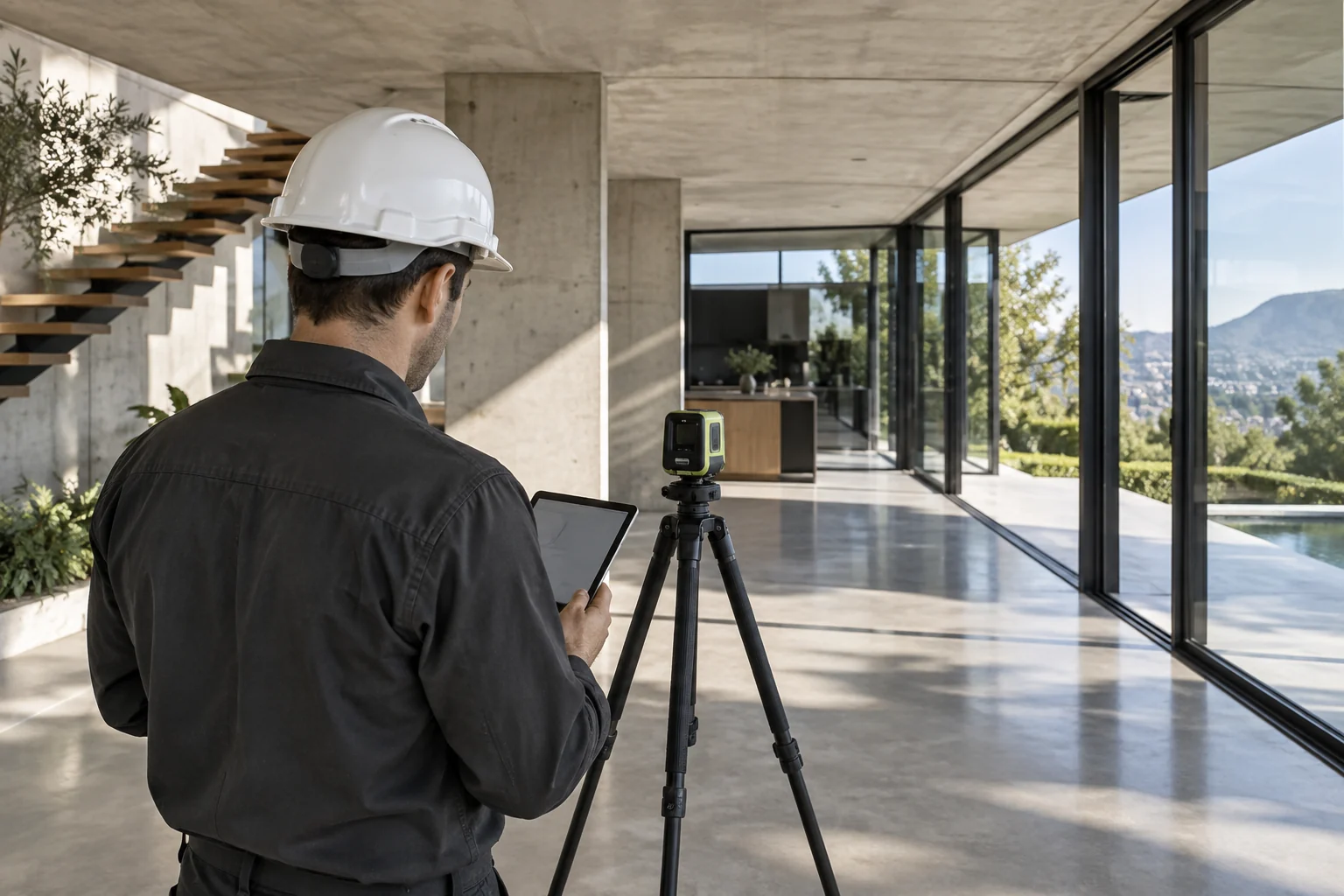 Illustrative survey of an existing building